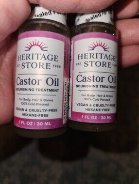 Heritage Store Castor Oil - Nourishing Treatment